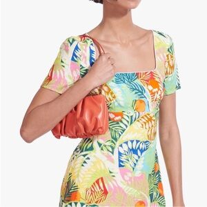 Staud Bean Bag in Blood Orange